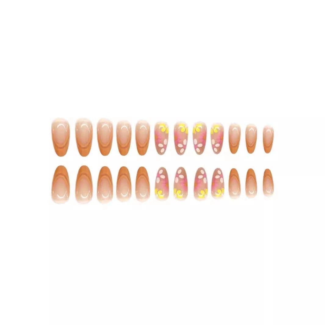 Artistic Floral Nail Art Kalsten