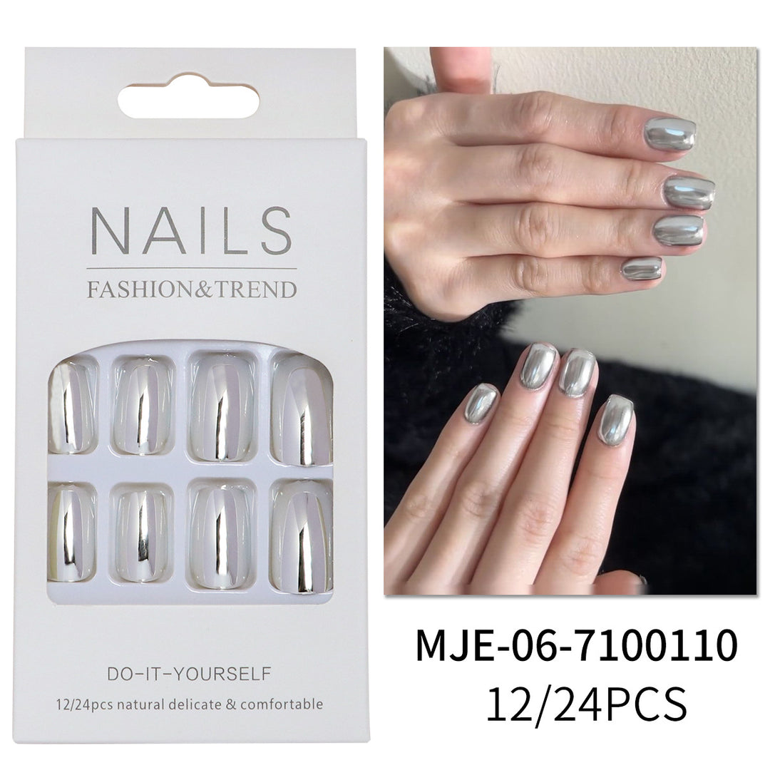 Premium Glossy Artificial Nails Kalsten