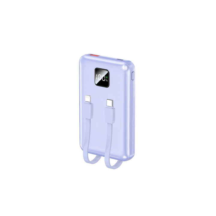 Portable power bank with integrated dual USB port and state-of-the-art LED display Kalsten