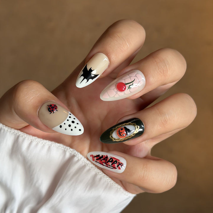 Artistic Themed Press-On Nail Set Kalsten