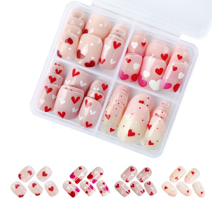 Heart-Themed Nail Art Set Kalsten