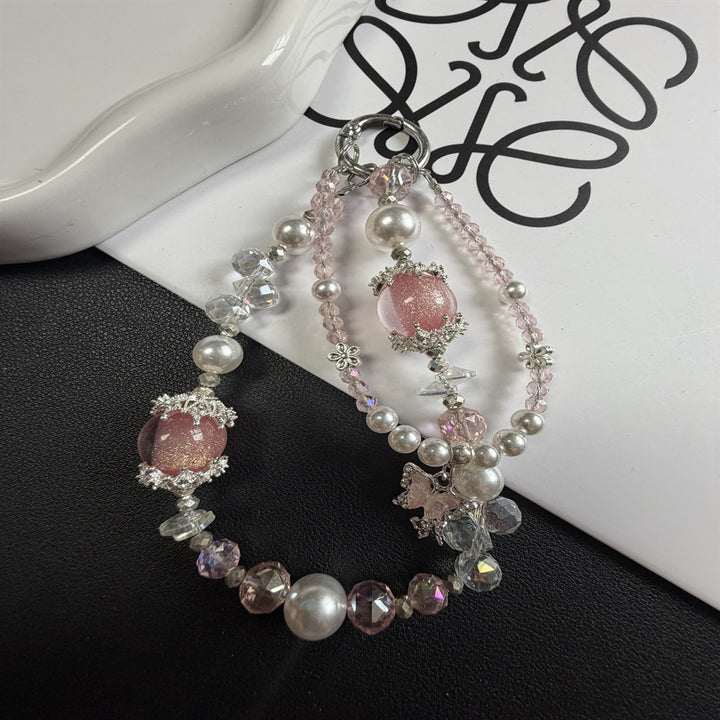 Stylish Beaded Charm Keychain Kalsten