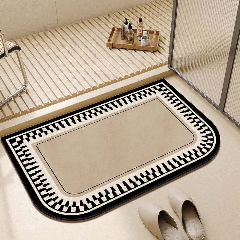 Soft Cloud-Shaped Bath Mat