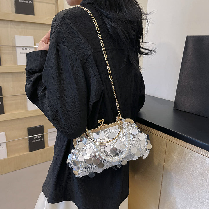 Elegant Sequin Clutch Purse