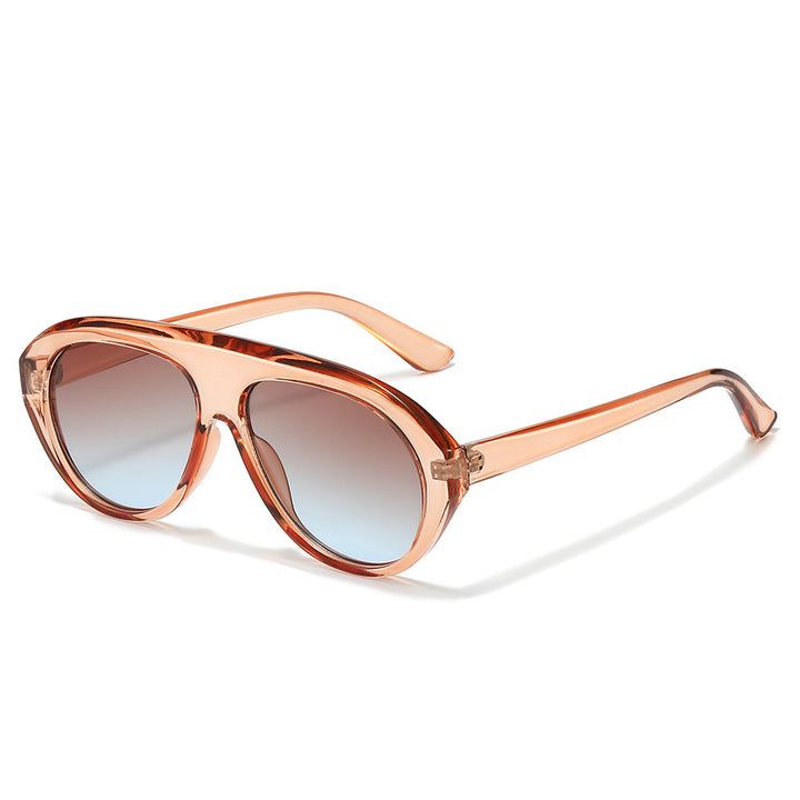 Oversized Geometric Aviator Sunglasses Kalsten