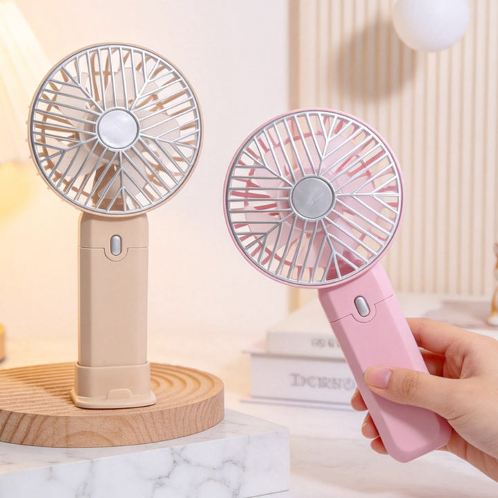 Women's Portable Hand Fan with Powerful Battery Function Kalsten