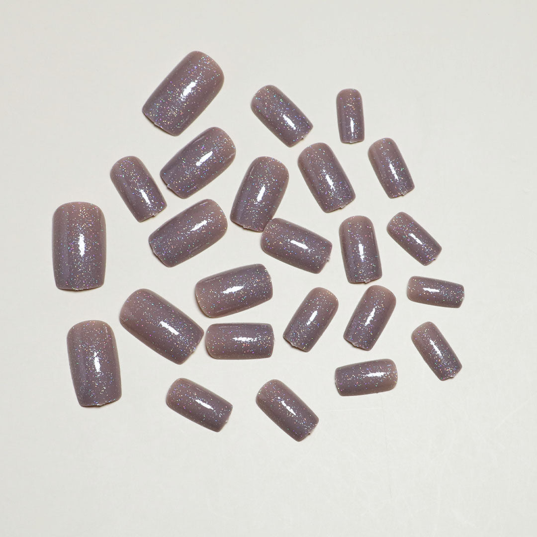 Glitter Infused Press-On Nail Set Kalsten