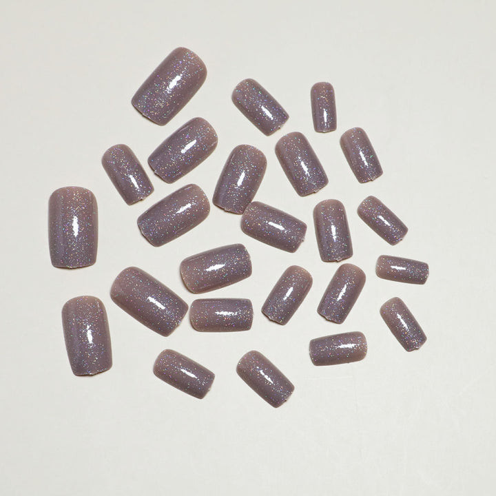 Glitter Infused Press-On Nail Set Kalsten