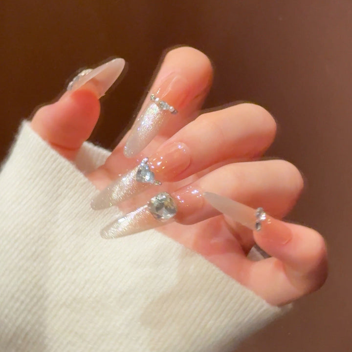 Glamorous Decorative Press-On Nail Extensions Kalsten