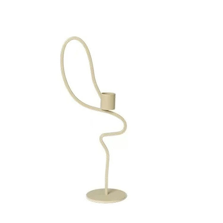 Artistic Curved Candle Holder