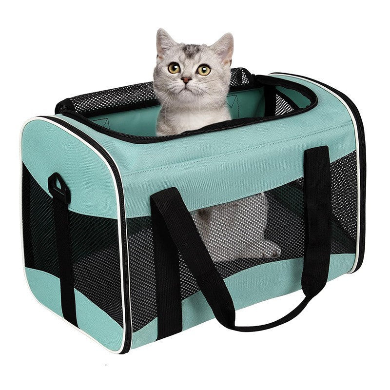 Pet carrier bag with breathable mesh windows Kalsten