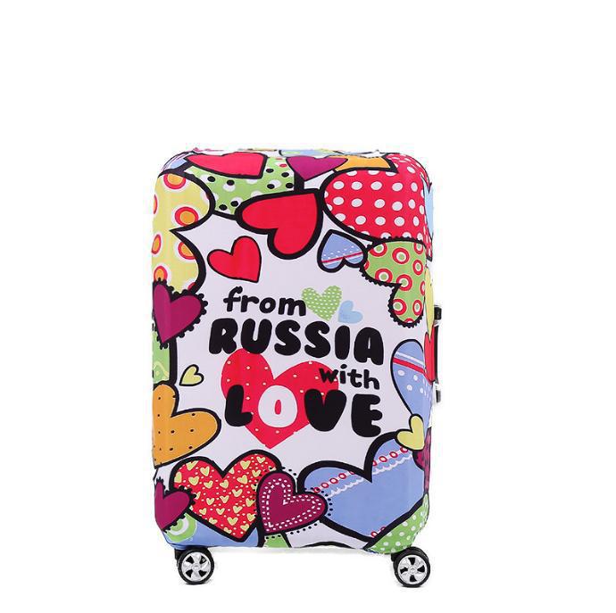 Unisex Suitcase with Creative World Travel Design Kalsten