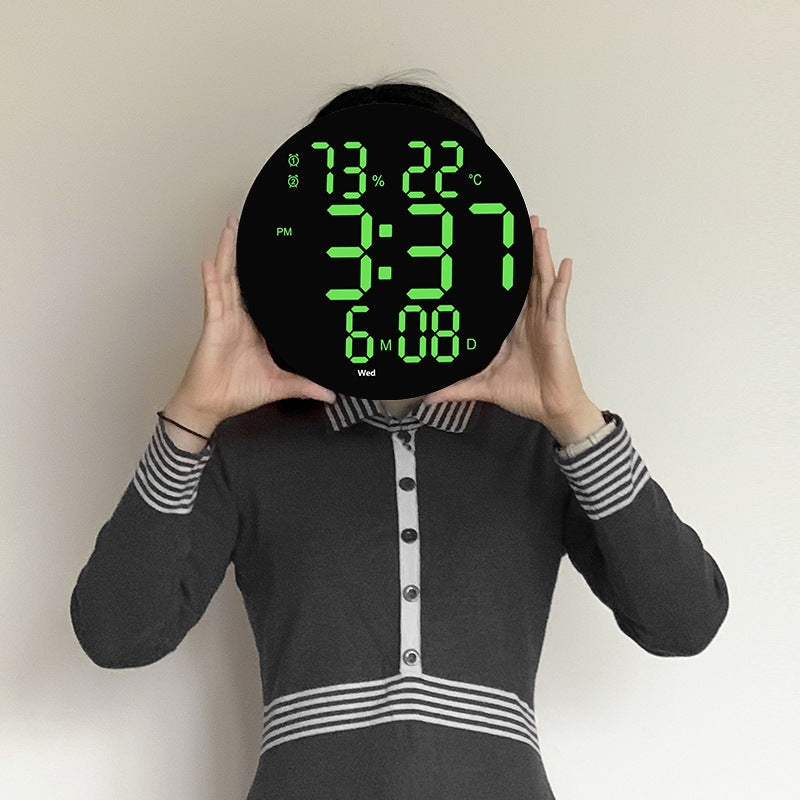 Digital weather clock with hygrometer and thermometer Kalsten