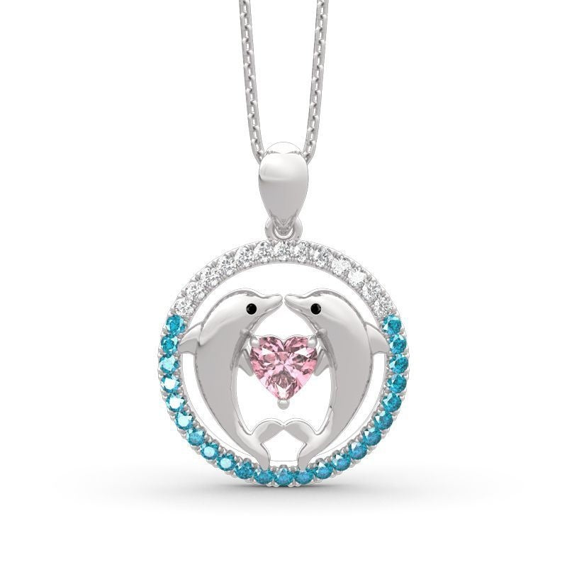 Dolphin Heart Pendant Kalsten
