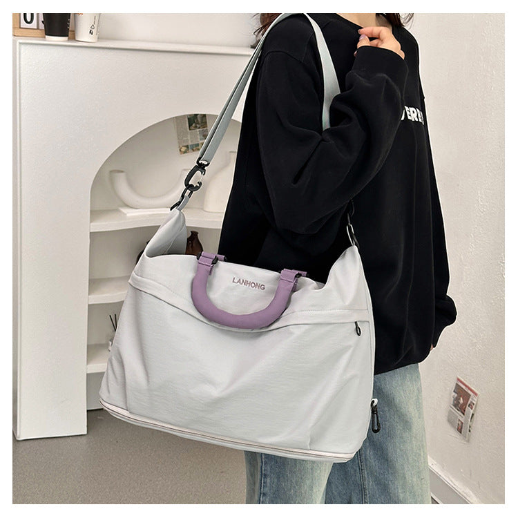 Multi-Compartment Utility Duffle Bag