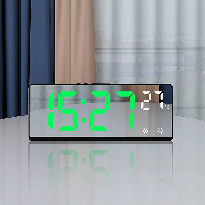 Digital alarm clock with temperature sensor and mirror function Kalsten
