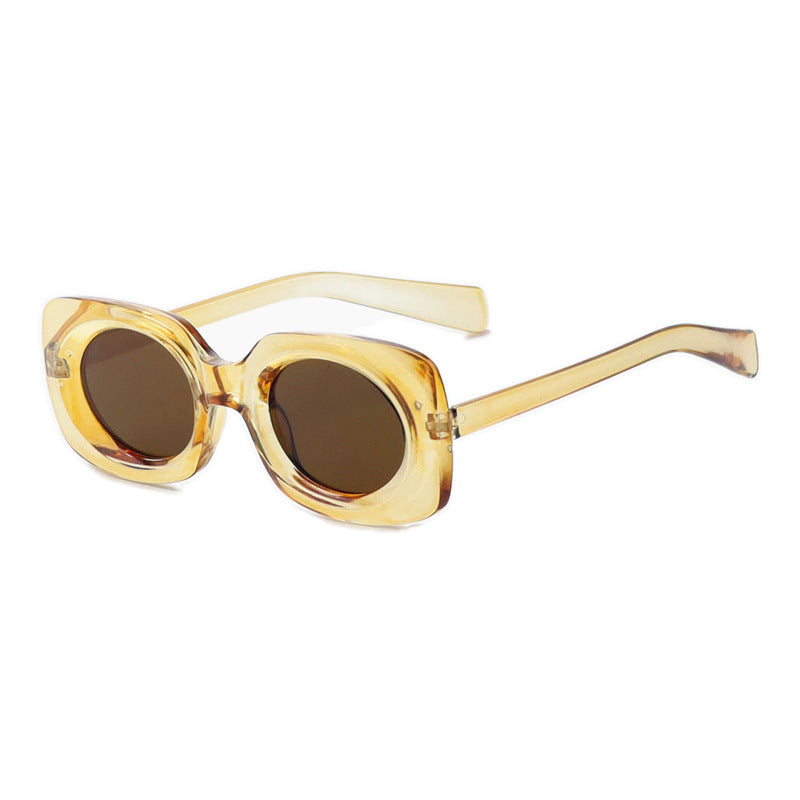 Contemporary Matte Square Sunglasses Kalsten