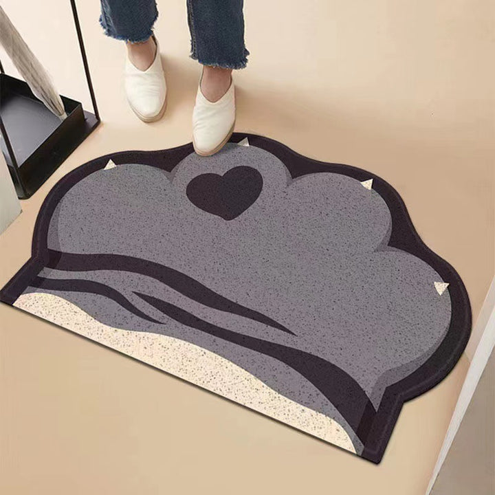 Cute Animal Paw Print Bath Mat Kalsten