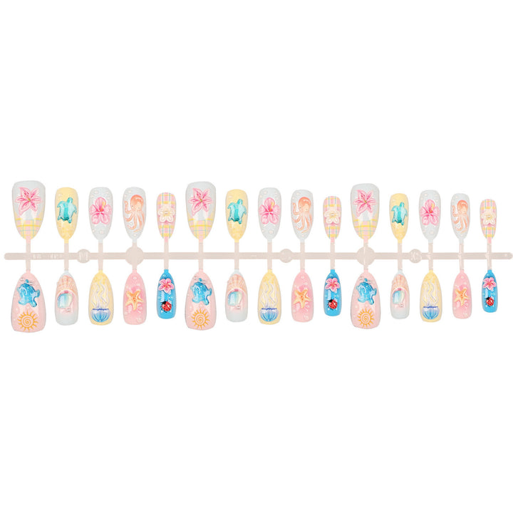Themed Press-On Nail Art Set