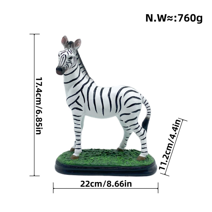 Decorative Zebra Figure Kalsten