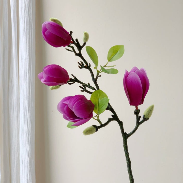 Decorative Faux Magnolia Branch