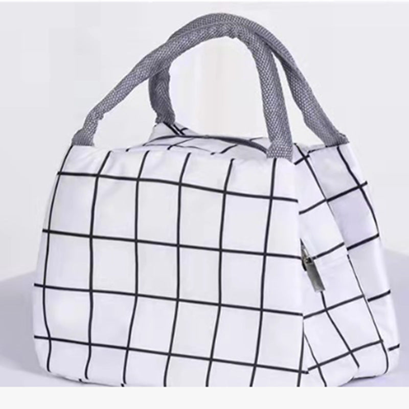 Stylish Checkered Tote Kalsten