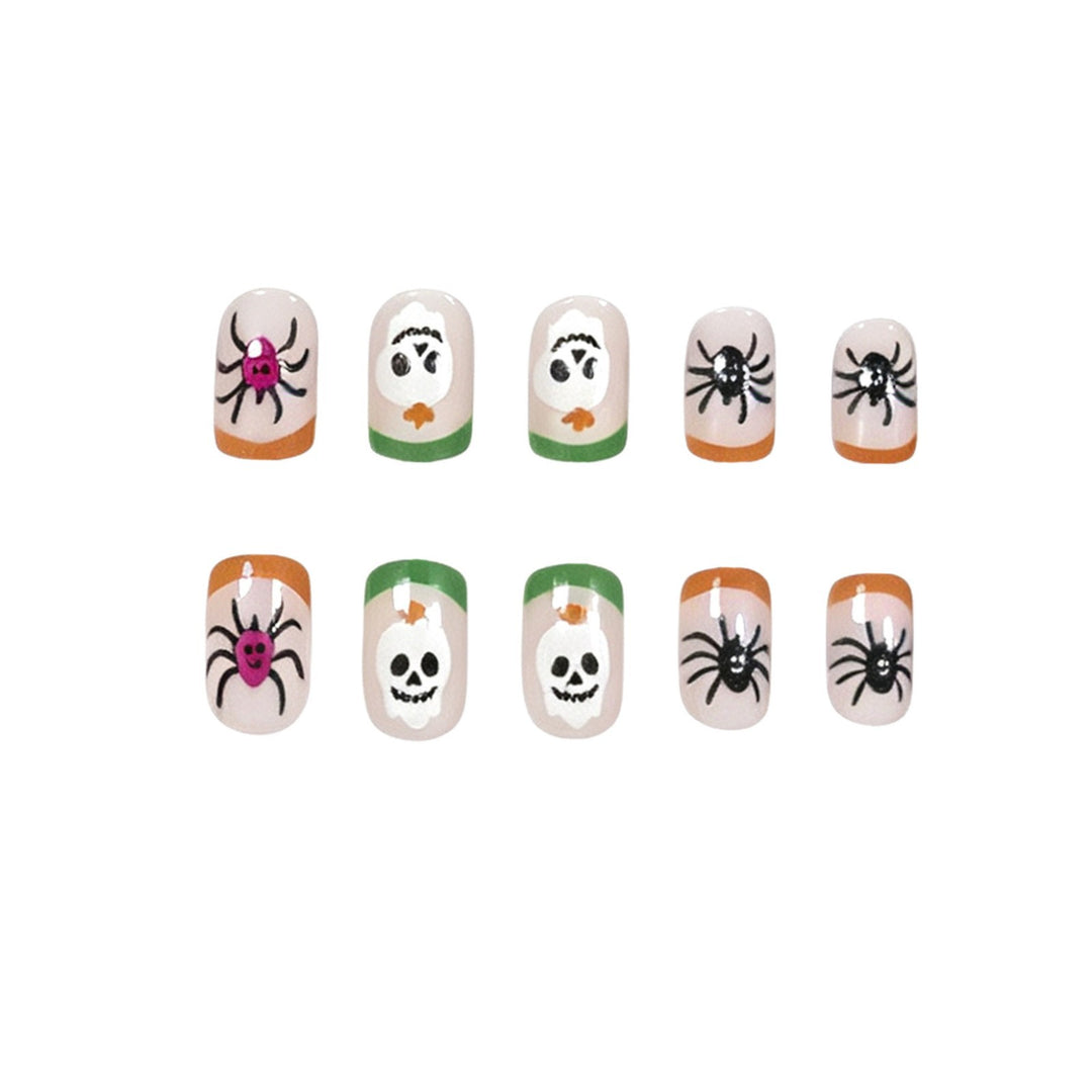 Halloween-Themed Nail Art Extensions Kalsten