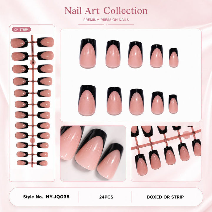 Premium Artificial Nails with Stylish Design Kalsten