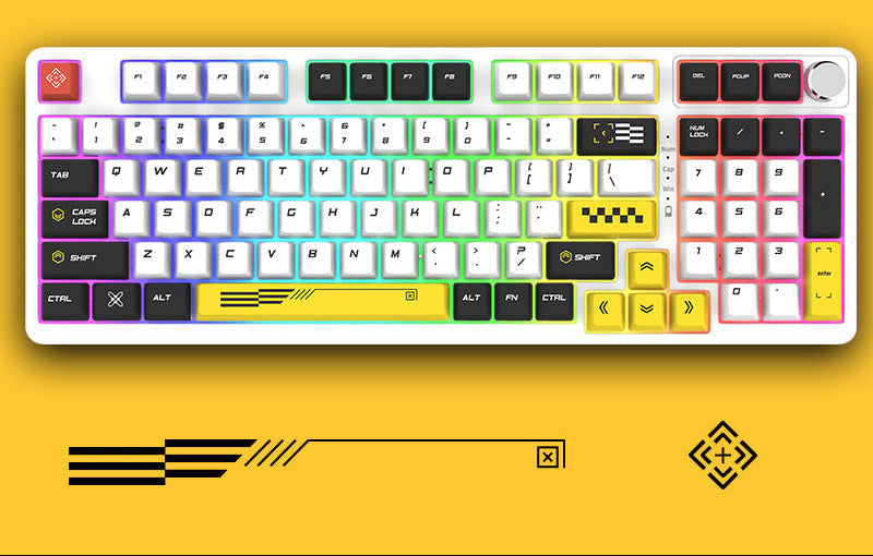 RGB Mechanical Gaming Keyboard with Hot-Swap Capability Kalsten