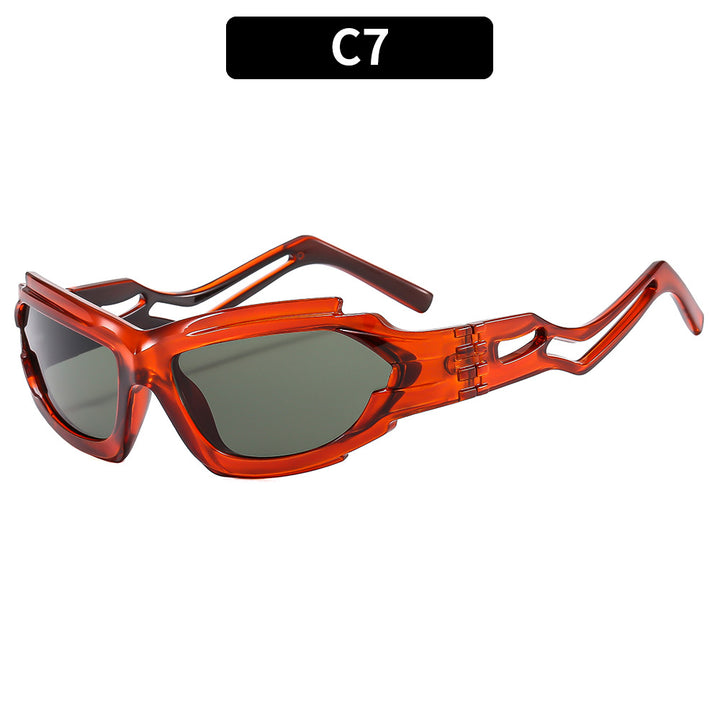 Active Style Stylish Sporty Shield Sunglasses