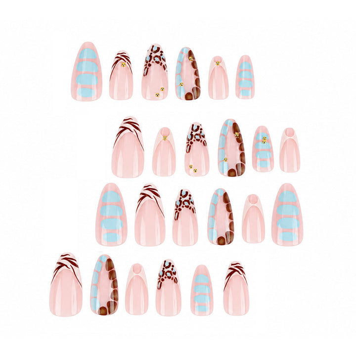 Glamorous Stiletto Press-On Nail Art Set