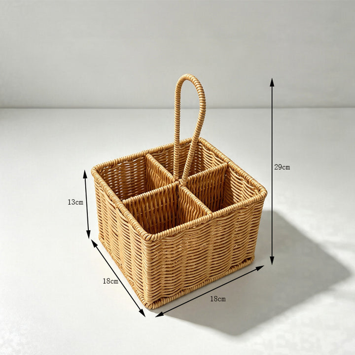 Multi-Compartment Woven Storage Caddy Kalsten