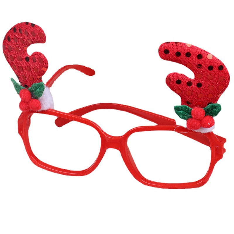 Festive glasses with reindeer motif Kalsten