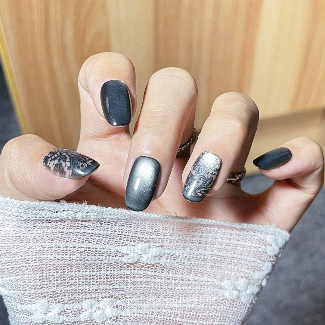 Decorative Press-On Nail Art Tips Kalsten