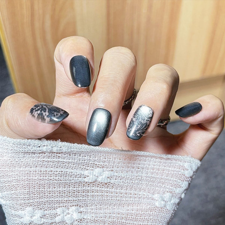 Decorative Press-On Nail Art Tips Kalsten
