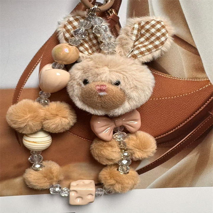 Cute Rabbit-Themed Charm Keychain Kalsten