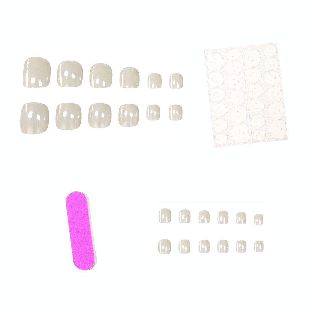 Elegant High-Gloss Pedicure Kalsten