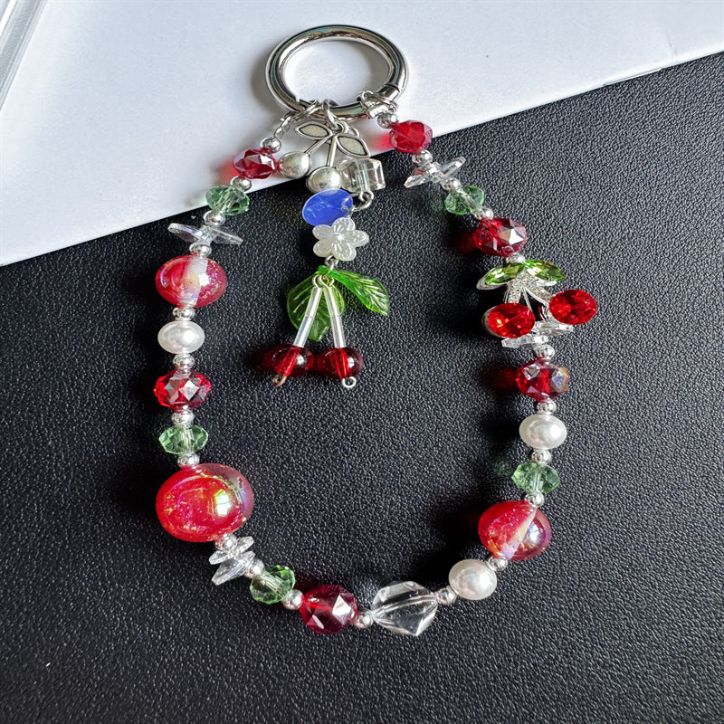 Decorative Beaded Charm Keychain Kalsten 1790135704