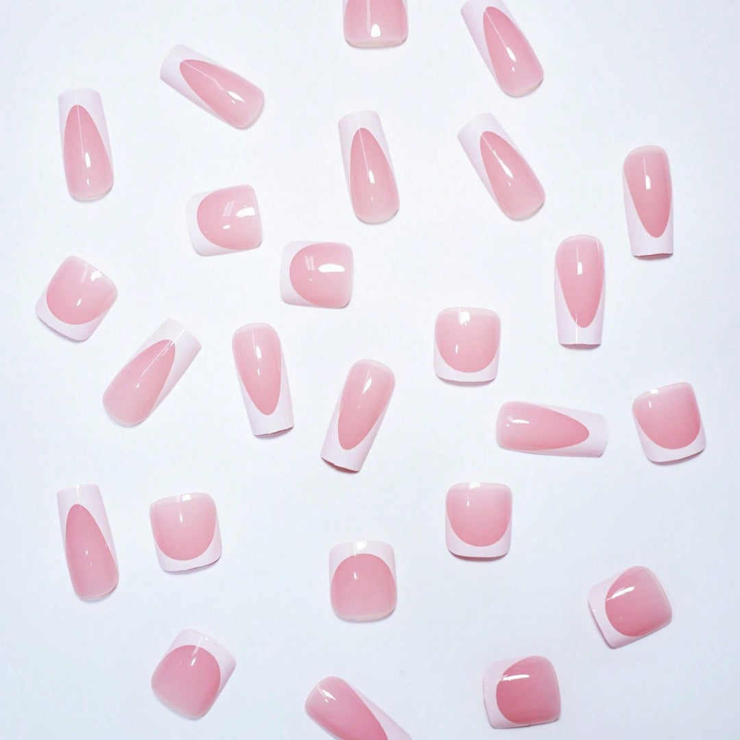 Premium French Tip Press-On Nail Set Kalsten