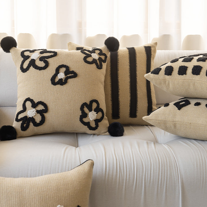 Textured Artisan Decorative Pillow