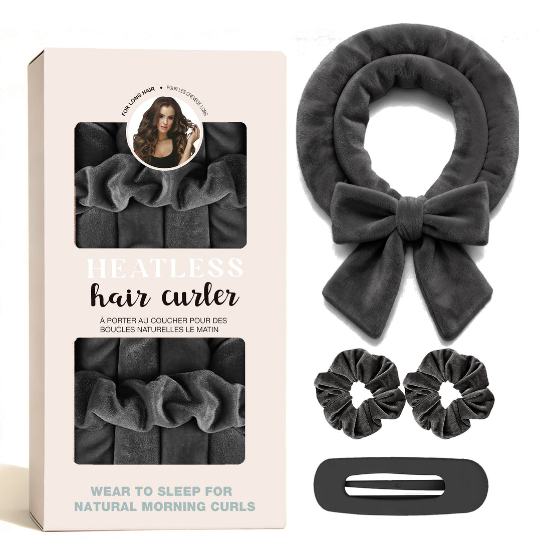 Heatless Satin Hair Curling Set