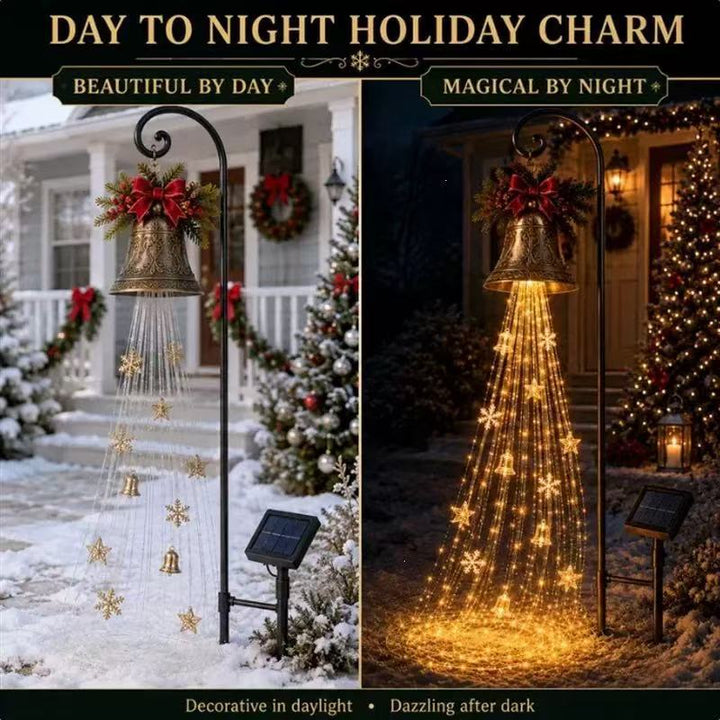 Solar-powered Christmas bell light strand Kalsten