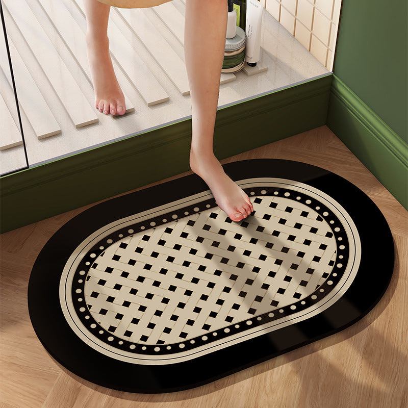 Decorative Bath Mat Kalsten