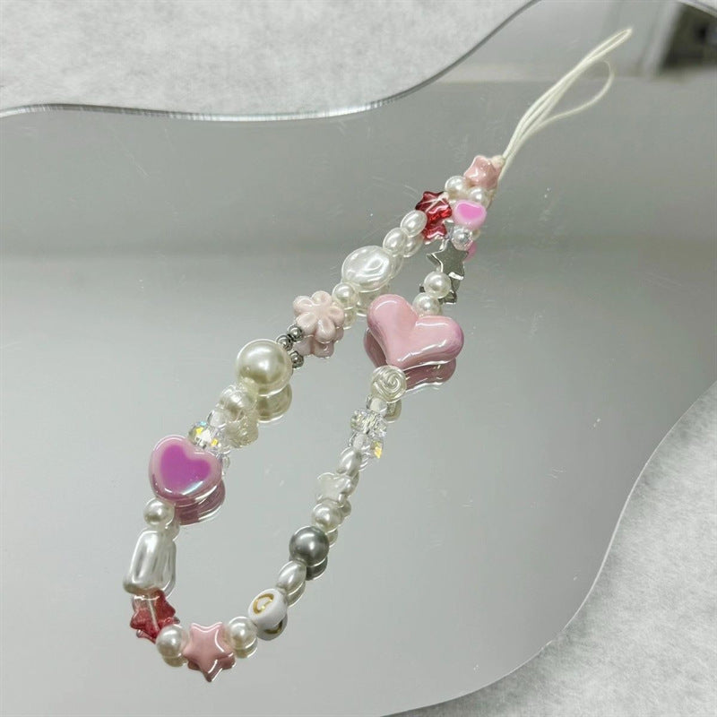 Decorative Beaded Phone Lanyard Kalsten 1790135943