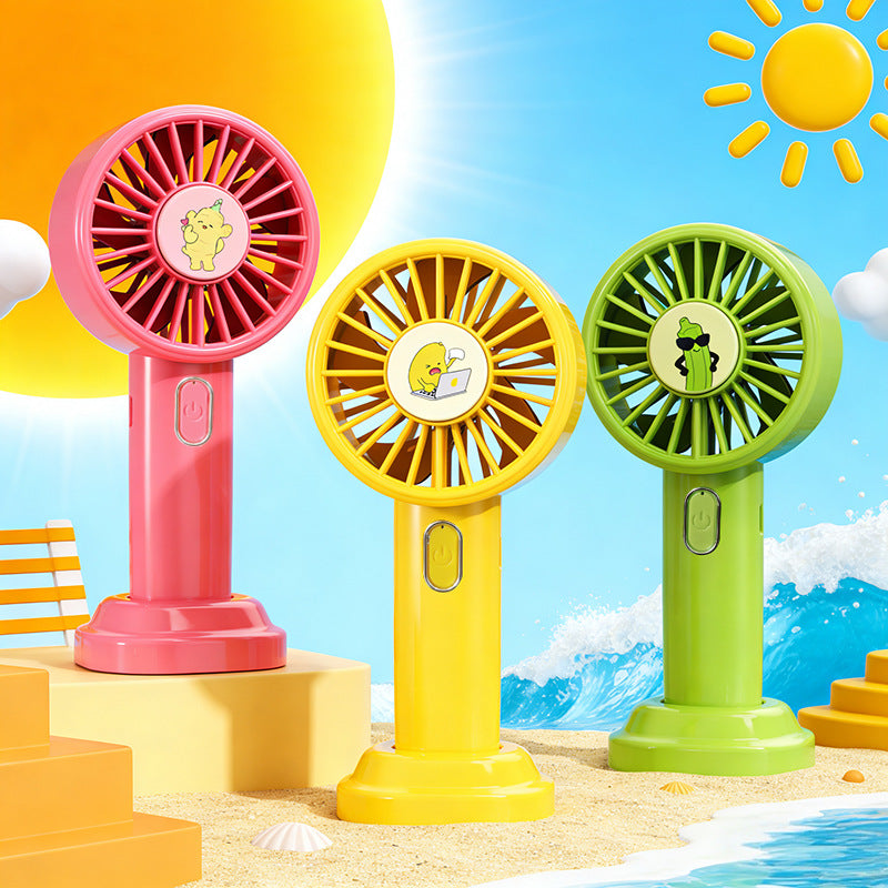 Women's Portable Handheld Fan with Ergonomic Design Kalsten