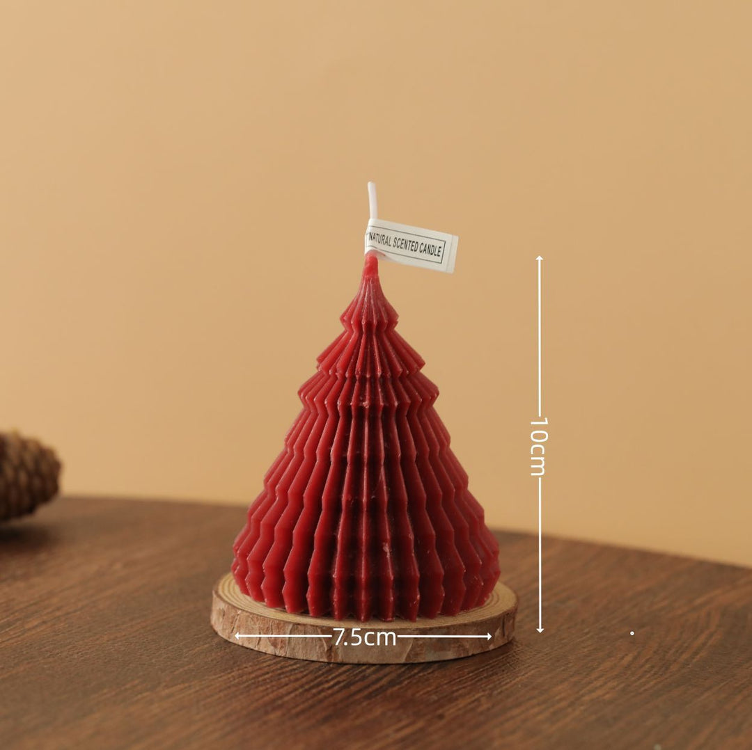 Twisted Spiral Taper Candle Pair Decorative Scented Home Accent
