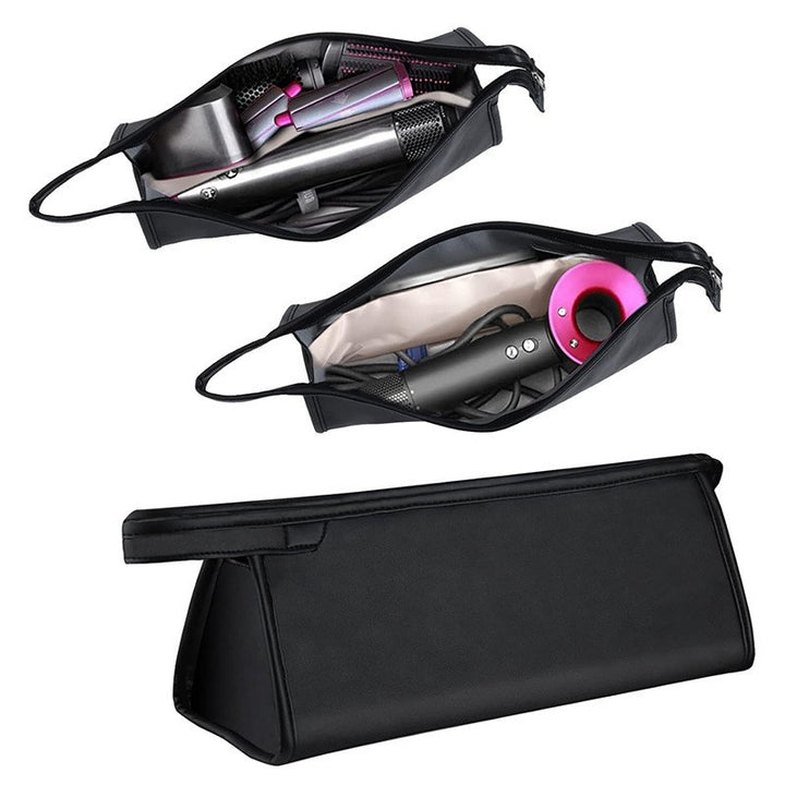 Cosmetic organizer bag for hair dryers and styling tools Kalsten