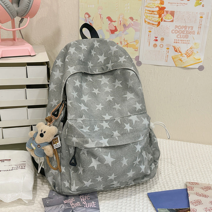 Casual Star-Print Backpack Kalsten 1791205441