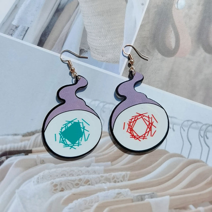 Playful Potion Bottle Dangle Earrings Kalsten