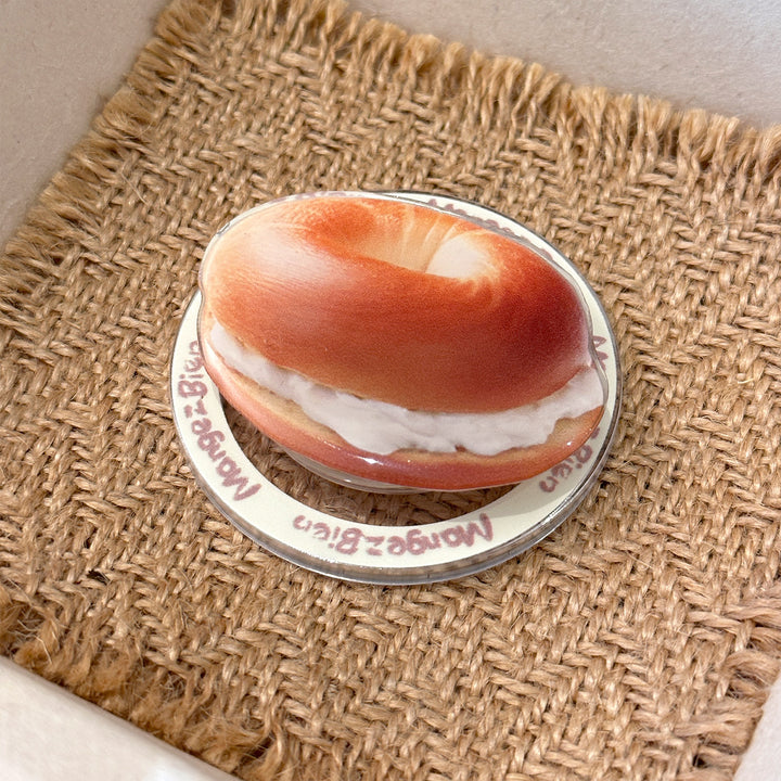 Bagel-shaped coffee cup coasters Kalsten